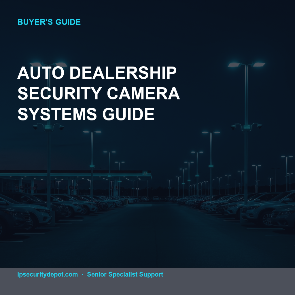 Auto Dealership Security Camera Systems Guide