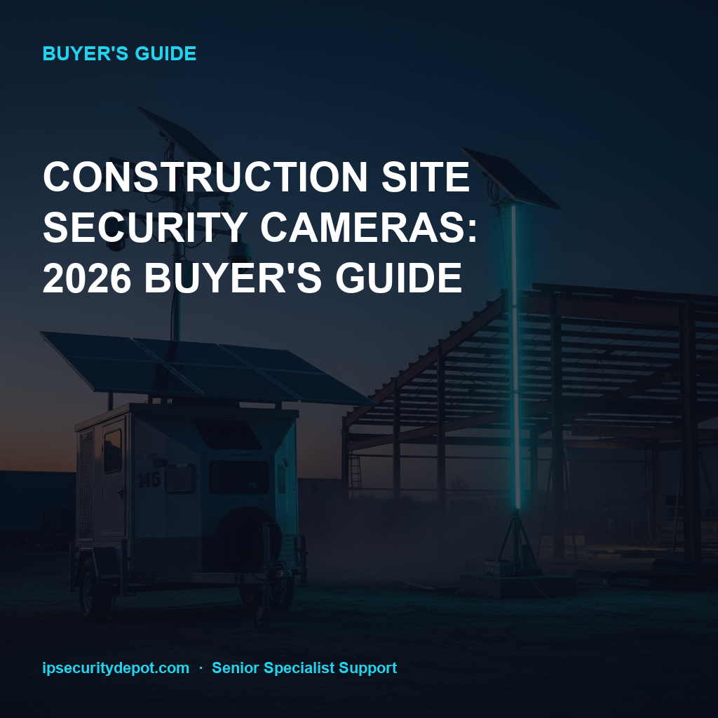 Construction Site Security Cameras: 2026 Buyer's Guide