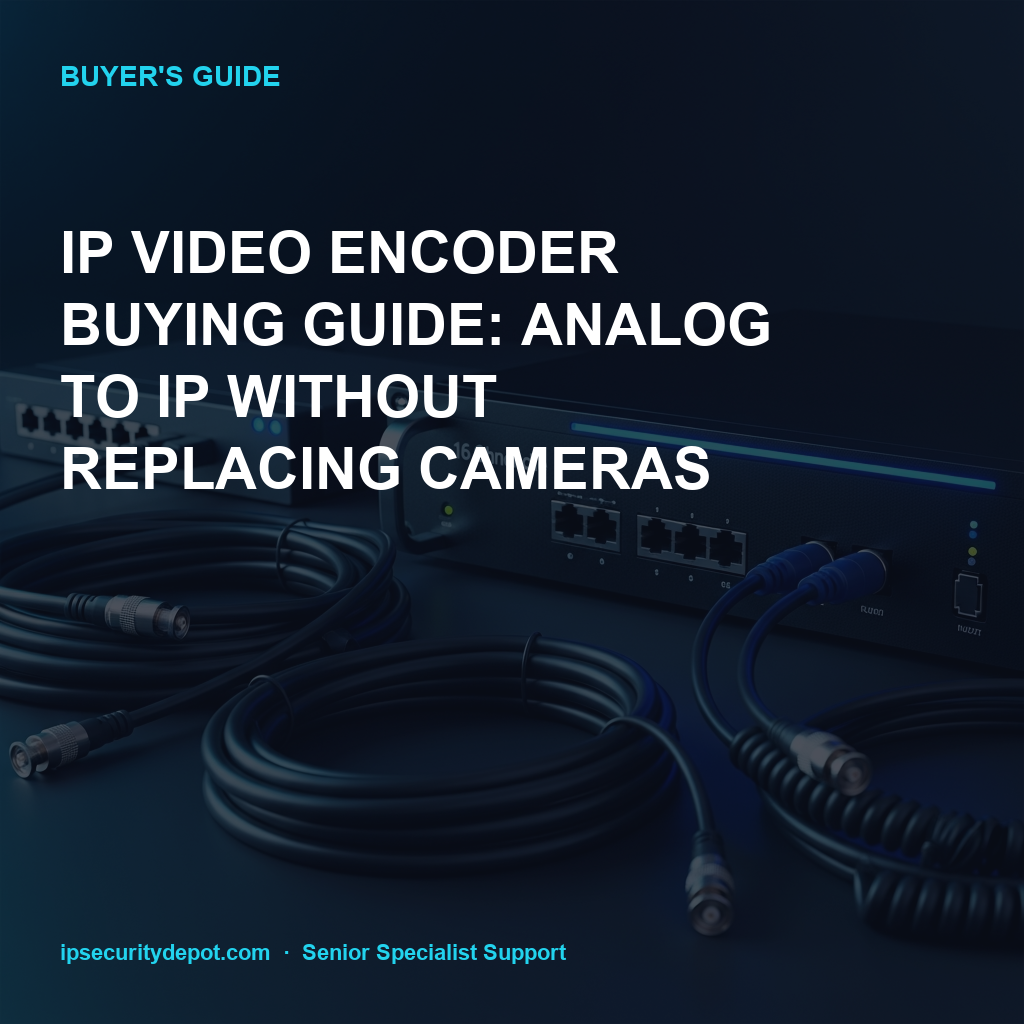 IP Video Encoder Buying Guide: Analog to IP Without Replacing Cameras